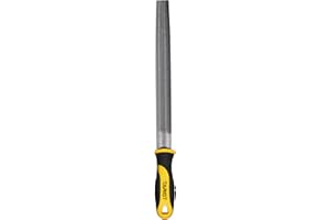 TARIST 10 inch Half Round Metal File, Professional Carbon Steel file, Tool Sharpener for Professionals and DIY
