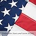 Jetlifee American Flag, American Flags, American Flag 2x3 Outdoor, US Flags with Embroidered Stars, Vivid Color, Sewn Stripes, Brass Grommets (2 by 3 Foot)