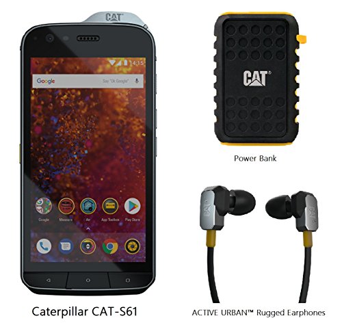 Cat s61 single sim 64gb unlocked smartphone with 10,000…