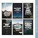 Bible Verse Wall Art | Six 11X17 Bible Verse Posters | These Christian Wall Decor Decorative Prints Come with Sticky Squares for Easy Installation | Religious Gifts, Scripture Wall Art for Home
