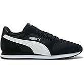 PUMA Mens St Miler Lace Up Sneakers Shoes Casual - Black