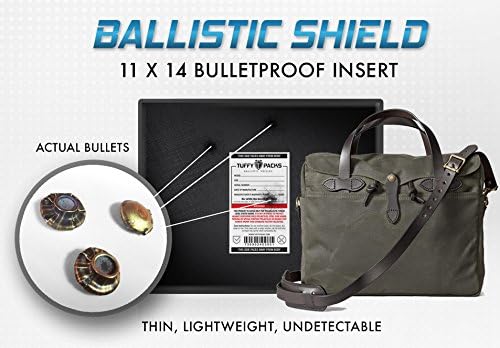 Bullet Proof Laptop Case Ballistic Shield 11"x14" (150+ sq inch) Level IIIA