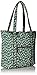 Vera Bradley Women's Cotton Vera Tote Bag, Rain Forest, One Size