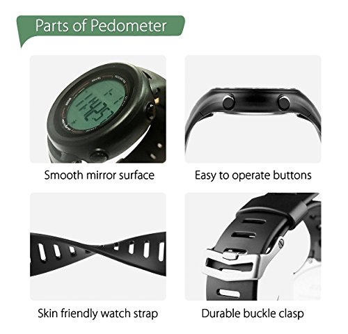 healthsense pedometer watch