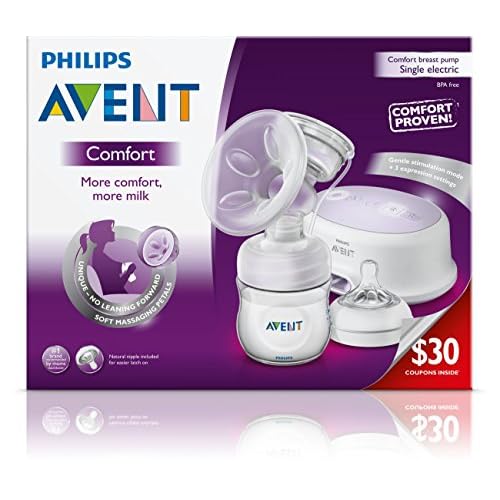 avent single electric breast pump
