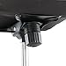 Alera ALENR4119 Neratoli Series High-Back Slim Leather Chair - Black/Chrome