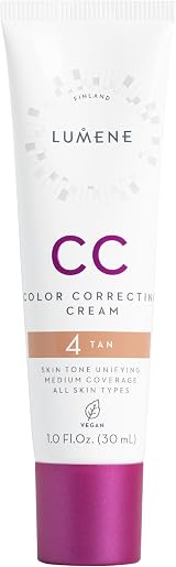 Lumene CC Cream Color Correcting Cream Foundation SPF 20 Medium Tan 30 ml