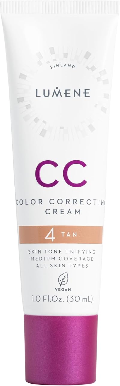 Lumene CC Cream Color Correcting Cream Foundation SPF 20 Medium Tan 30 ml