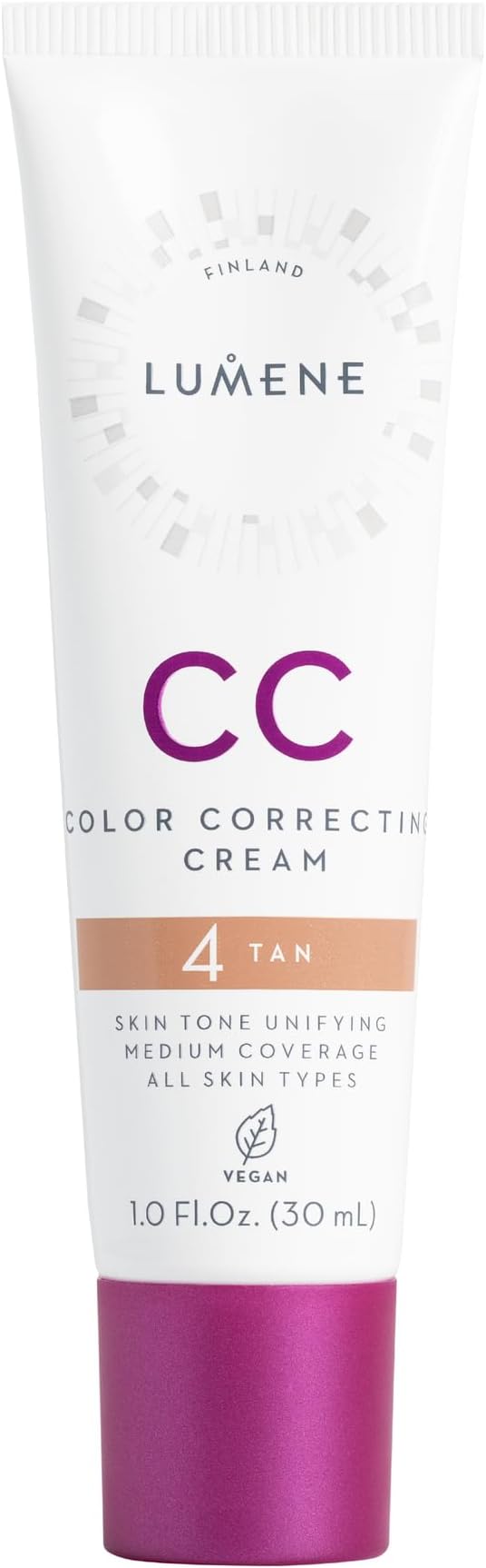 Lumene CC Cream Color Correcting Cream Foundation SPF 20 Medium Tan 30 ml