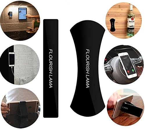2Pack Multi Purpose Nano Gel Pad Car Holder Cell Phone Stand GPS Sticky Mat for Office Kitchen Cabinets Wall Holder