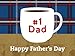 Amazon.com $25 Gift Card in a Greeting Card (Happy Father's Day Design)