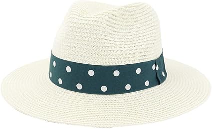 Amazon Co Jp Sportgosto 麦わら帽子 レディース 女性 リボン付き カジュアル 麦わらキャップ 無地 夏 帽子 ジャズハット 旅行 レディブランド ファッション 日よけ帽子 色 Cream Size 56 58cm ホーム キッチン