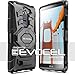Evocel New Generation Series Phone Case Compatible with LG K7, LG Tribute 5, LG Escape 3, LG K8 with Belt Clip Holster and Kickstand, Black