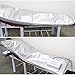 Uttiny Sauna Blanket,110V 2 Zone Digital Far-Infrared (FIR) Heat Therapy Blanket for Body Shape Slimming Fitness (Silver)