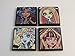 Monster High Room Wall Plaques - Set of 4 Monster High Girls Room Decor - Monster High Wall Signs - Set #2
