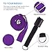KimDaro Leg Stretcher, Door Flexibility & Stretching Leg Strap – Great for Ballet Cheer Dance Gymnastics or Any Sport Leg Stretcher Door Flexibility Trainer Premium Stretching Equipment (Dark Purple)thumb 2