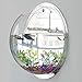 Bellagione Wall Hanging Fish Bowl Fish Tank Water Plant Vase Mini Bubble Aquarium for Home Decoration