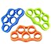 GM5SMART Finger Stretcher, Hand Resistance Bands Finger Grip Strengthener Strength Trainer Gripper Set for Arthritis Carpal Tunnel Exercise Guitar and Fitness Rock Climbing 3pcs