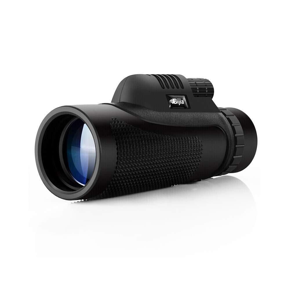 BIJIA 12x50 Monocular Telescope (Gen 1) - 12 x HD Magnification Powerful SmartPhone Telescope,Waterproof,Fogproof with BAK4 Prism | Smartphone Binocular with Tripod for All Outdoor Activities