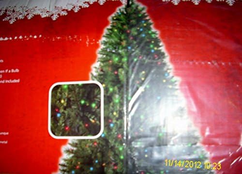 Home Accents Holiday 6 5 Ft Pre Lit Aster Pine Artificial Christmas Tree With Multi Color Lights Amazon Ca Home Kitchen
