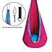 OUTREE Kids Pod Swing Seat, Cotton Child Hammock Swing Chair, Sensory Swing for Indoor and Outdoor Use, Pink and Blue