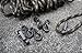 Michael Josh EDC Emergency Keyring Keychain Clips Bulk Pack(Silver)