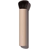 No Makeup Makeup Perfect Foundation Brush | For Cream, Liquid & Powder Face Makeup | Beauty Applicator with Slightly Slanted Soft Top for Blending, Buffing, Concealing & Stippling | 5-inch