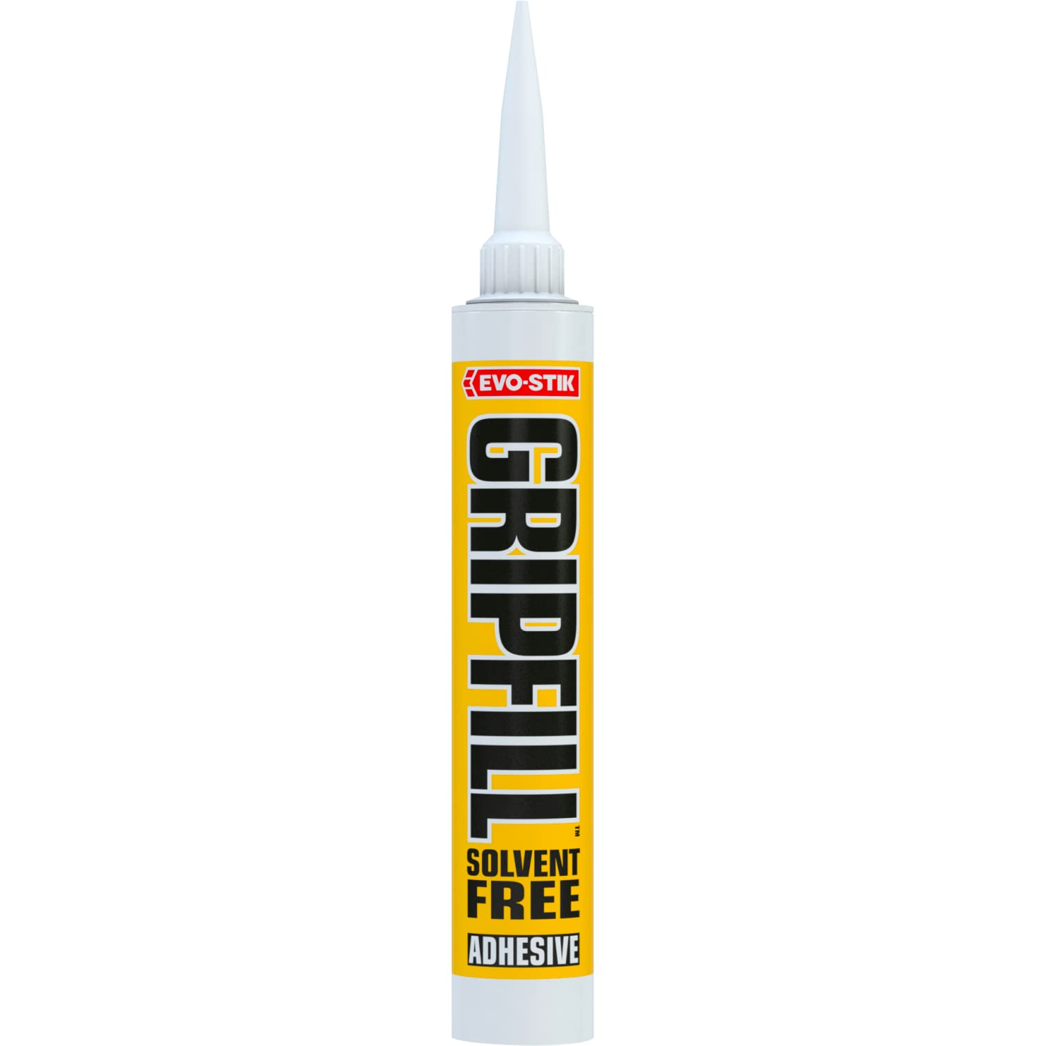 EVO-STIK GRIPFILL Solvent Free Adhesive White - Gap Filling - Multi-Purpose - High Strength