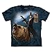 The Mountain Men's the Lincoln the Emancipator Adult T-Shirt, Navy Blue, X-Large