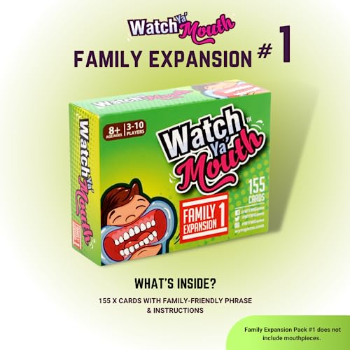 Watch Ya' Mouth Family Expansion Pack 1 155 Authentic, Hilarious
