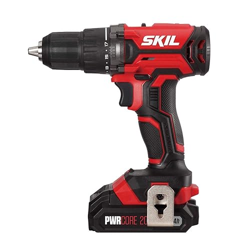 SKIL 20V 4-Tool Combo Kit: 20V Cordless Drill Driver Reciprocating
