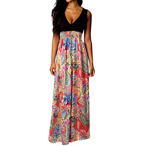 Women Dress Clearance Muranbawomens Boho Summer Empire Waist Long Flowy |  Desertcart Aruba