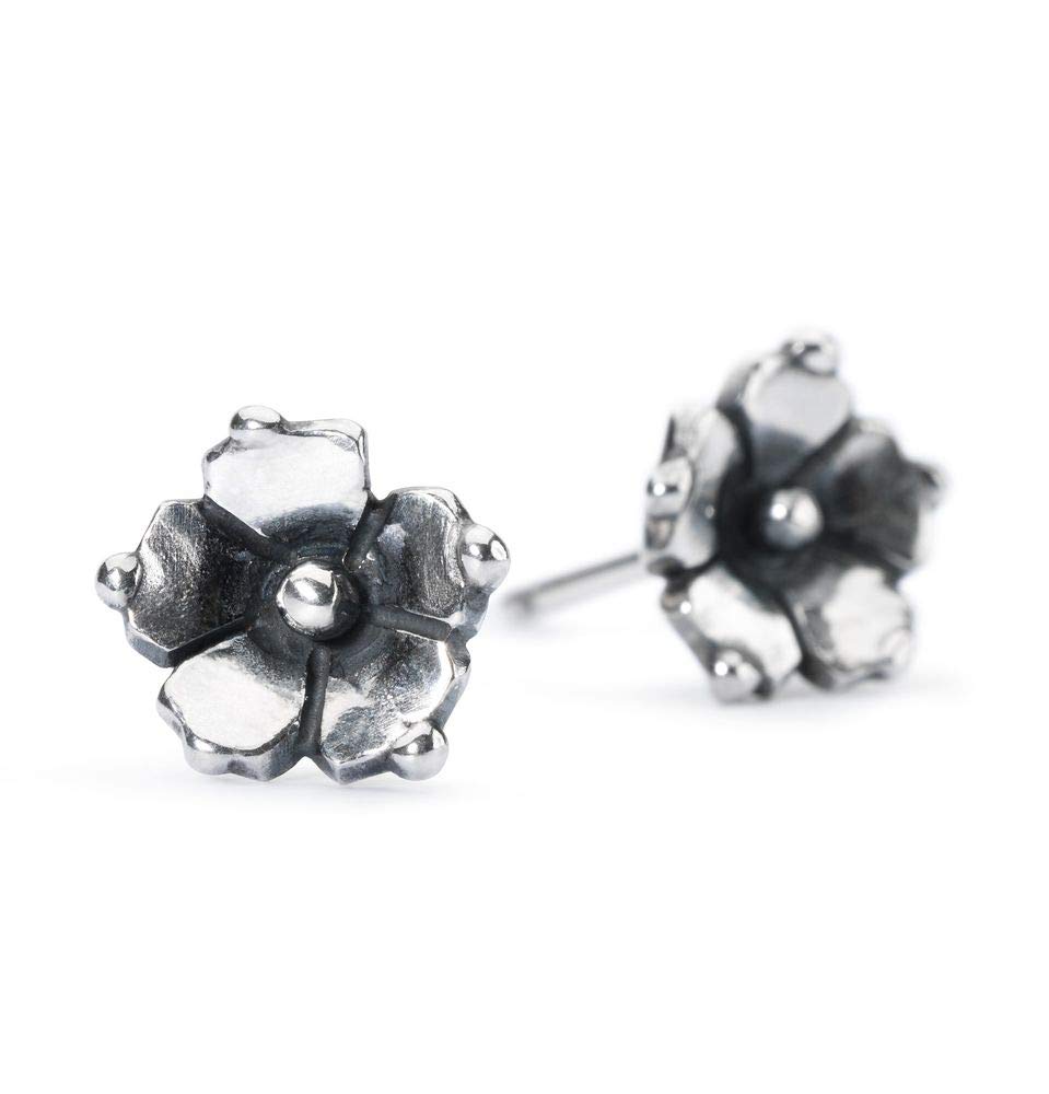 Trollbeads Silver 925 Earring Carolina Jessamine Studs — image 1