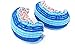 G2PLUS Unisex Multifunctional Washable Chenille Fibre House Floor Cleaning Dust Mop Slippers Foot Socks Mop Shoes (Blue)