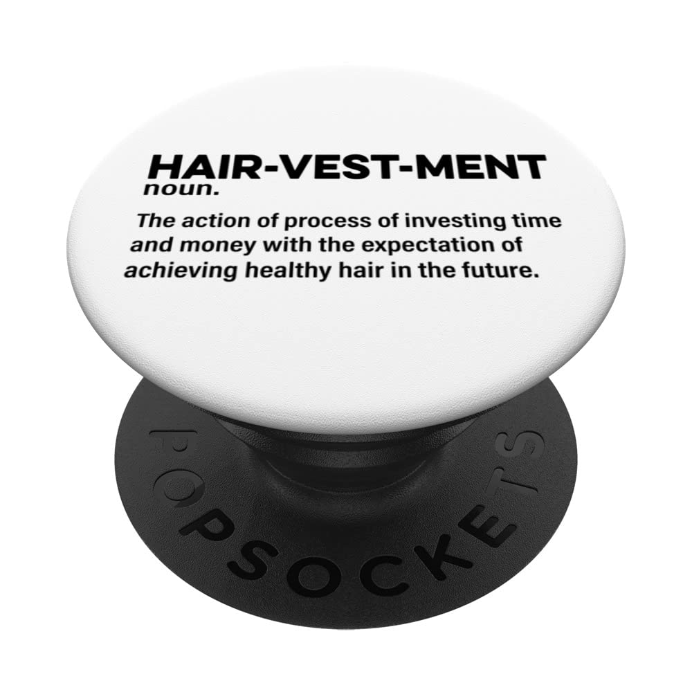 Hair-Vest-Ment Hairvestment Hair Stylist Hairdresser PopSockets Swappable PopGrip
