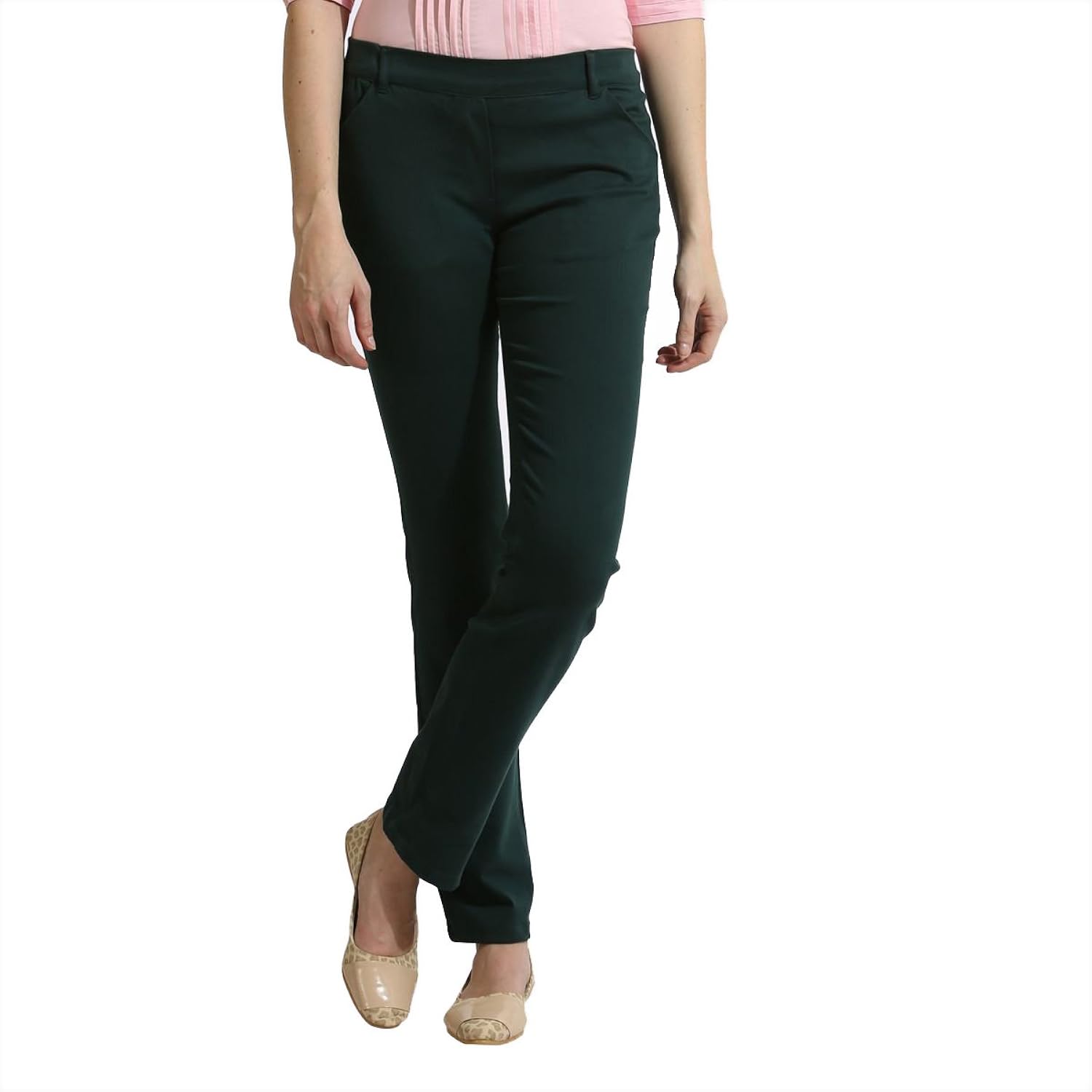 the work label women's cotton super stretch trouser