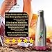 LLL-LIVE.LONG.LIFE Stainless Steel Vacuum Insulated Water Bottle | Leak-Proof Cola Shape Bottle | Keeps Drinks Cold for 24 Hours & Hot for 12 Hours