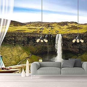 Wall Murals for Bedroom Great View from Balcony Removable Wallpaper Peel and Stick Wall Stickers - 66x96 inches