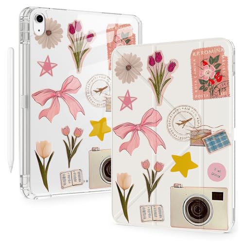 BlHMCASE Cute Stamp Flower Bow
