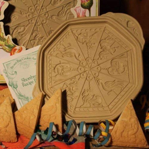 Brown Bag Cookie Art Carousel Shortbread Cookie Pan