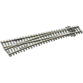 Peco HO Scale Code 100 Insulfrog #6 Left-Hand Turnout