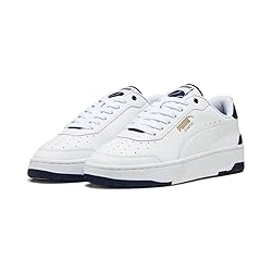 PUMA Men's Ca Match Shoes Sneaker, White Navy, 12