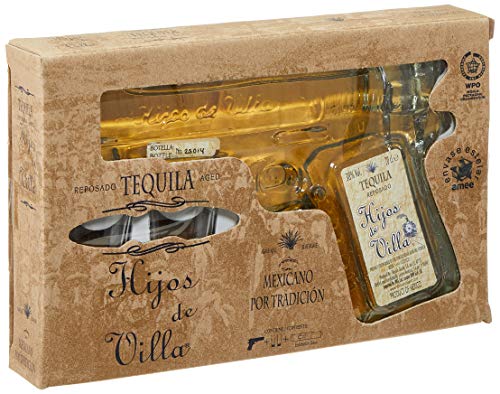 Hijos de Villa Tequila Reposado Pistolen-Flasche (1 x 0.2 l) – Bild 5