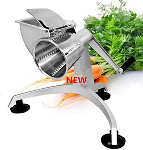 Cyana NEW 8sets/lot Stainless Multifunctional Vegetable Cutter Grater Shredder Salad Cutter with Five Blades Salad Machine