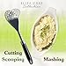 Elite Chef Potato Masher Slicer for Quick and Easy Lumpless Mashing