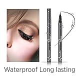 Precise Liquid Eyeliner,Waterproof High Seal Eyeliner Pen, Black, (Black1)
