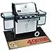 FANMATS 12200 San Francisco 49ers Vinyl Grill Mat - 26in. x 42in. - Deck Patio Protective Mat | Oil, flame, and UV resistant