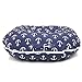 Removable Newborn Lounger Cover Water Resistant with Nautical Anchors