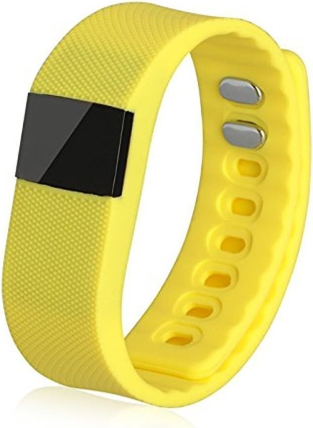 Joranlin TW64 Smart Watch Wireless Pedometer Sport Activity Tracker Smart Watch for Android and IOS Phone (Yellow)