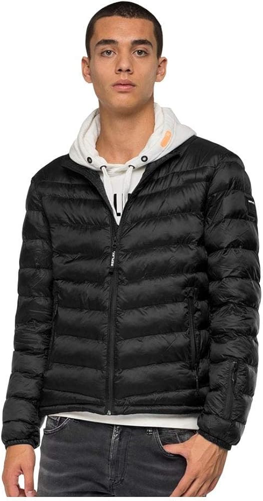 replay black jacket